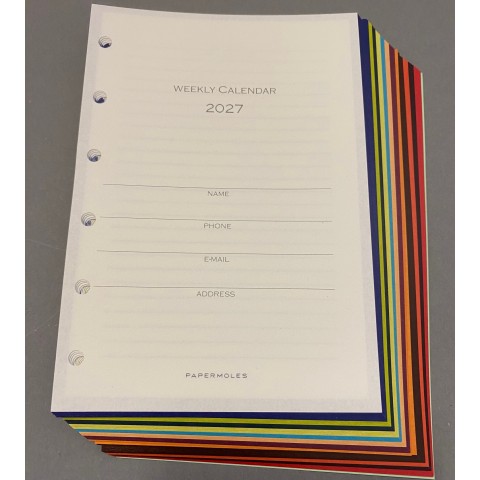 Calendar A6 -2027