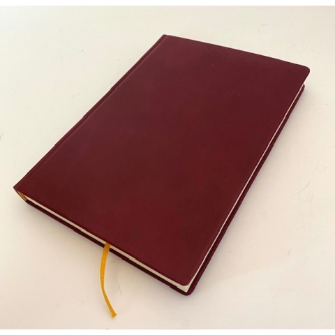 Schreib- und Tagebuch, Leder