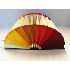 Fächermappe, rot-gelb Verlauf