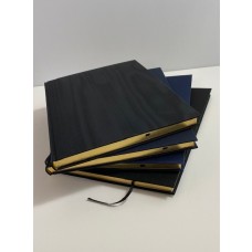 Kondolenzbuch mit Goldschnitt