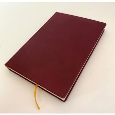 Schreib- und Tagebuch, Leder