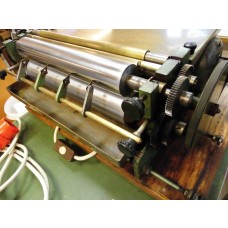   Leimmasch. B 40 cm  vercromte Walzen